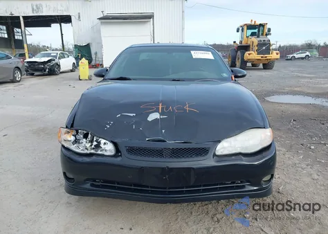 2005 Chevrolet Monte Carlo Supercharged Ss z USA, uszkodzony, nr VIN 2G1WZ151X59250603
